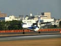 ANA BombardierDHC8 RWY32L Landing---JA846A